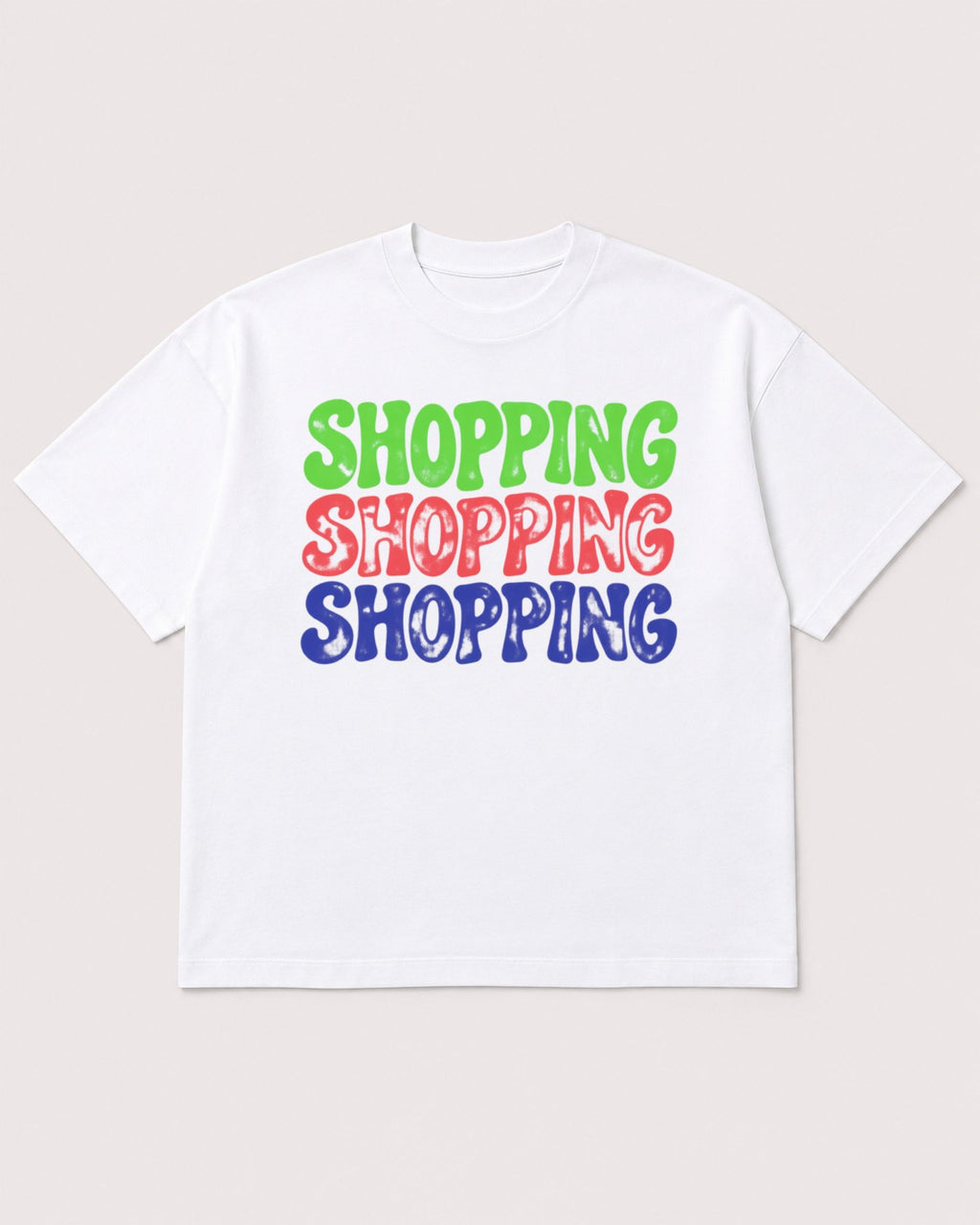 Mockup Boxy Heavyweight Tee White product