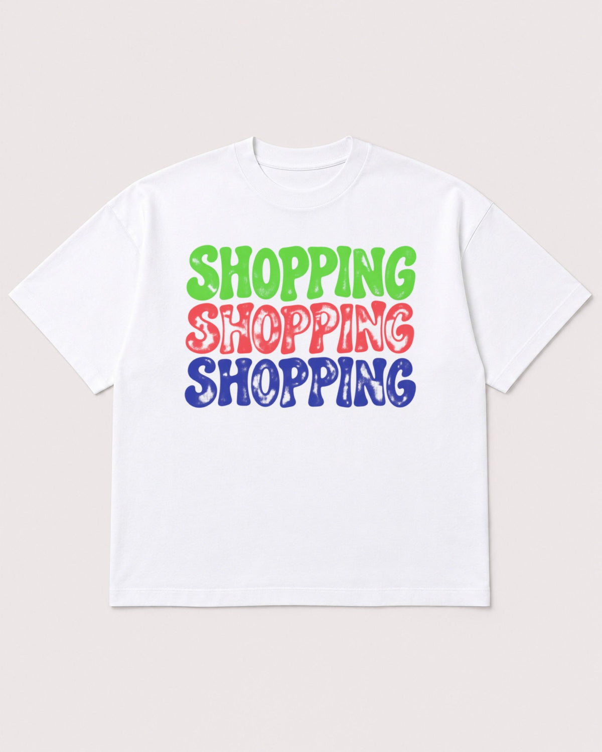 Mockup Boxy Heavyweight Tee White product