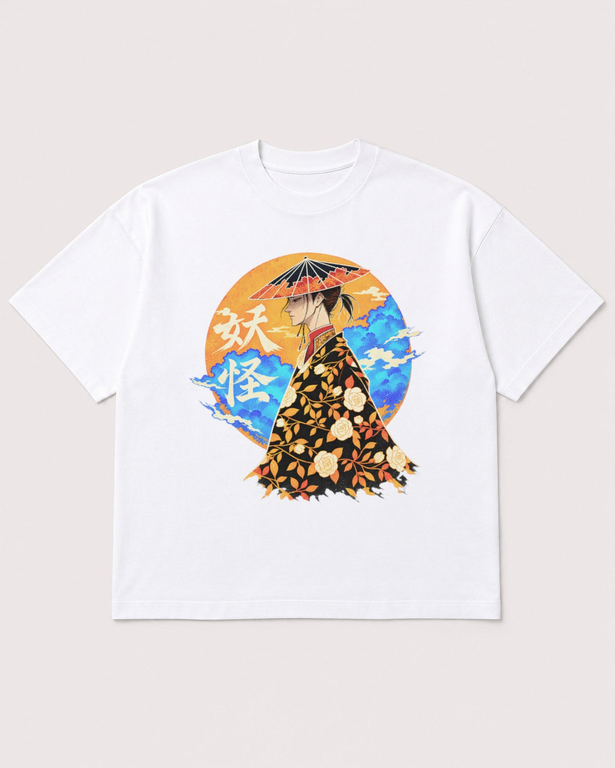 Mockup Boxy Heavyweight Tee White product