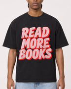 Mockup Boxy Heavyweight Tee Black male close-up 25