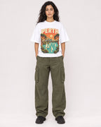 Mockup Boxy Heavyweight Tee White female full-body 07