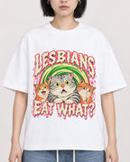 Mockup Boxy Heavyweight Tee White female close-up 11