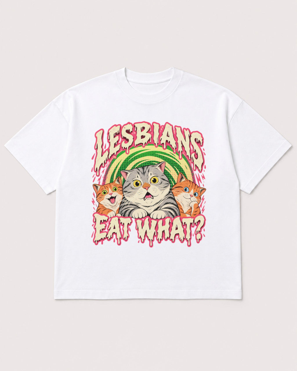 Mockup Boxy Heavyweight Tee White product