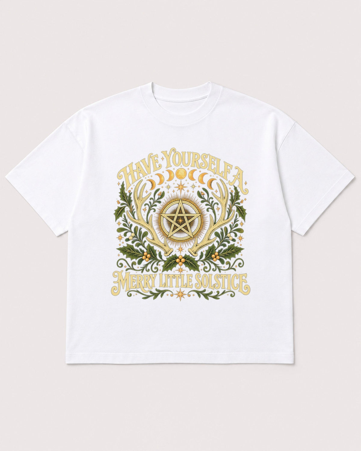 Mockup Boxy Heavyweight Tee White product