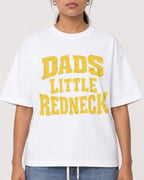Mockup Boxy Heavyweight Tee White female close-up 16