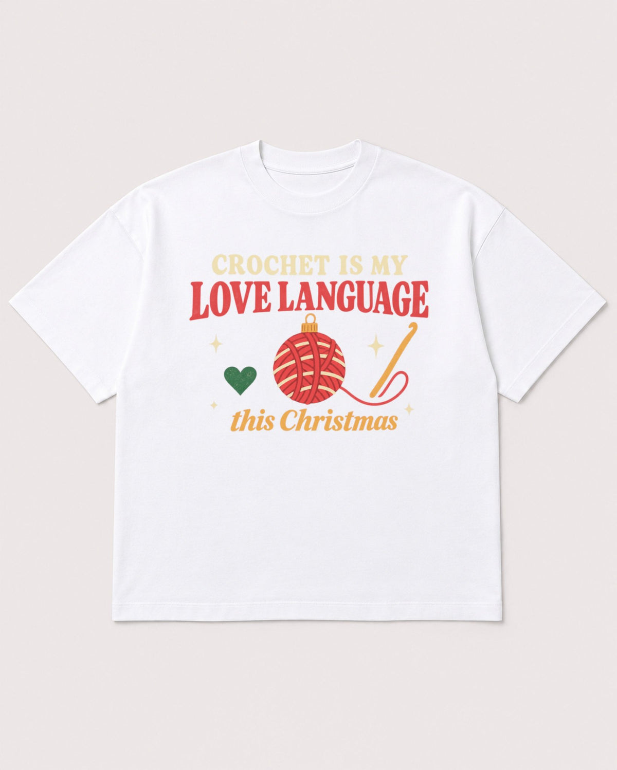 Mockup Boxy Heavyweight Tee White product