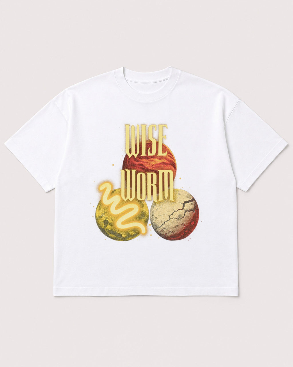 Mockup Boxy Heavyweight Tee White product