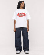 Mockup Boxy Heavyweight Tee White female full-body 04