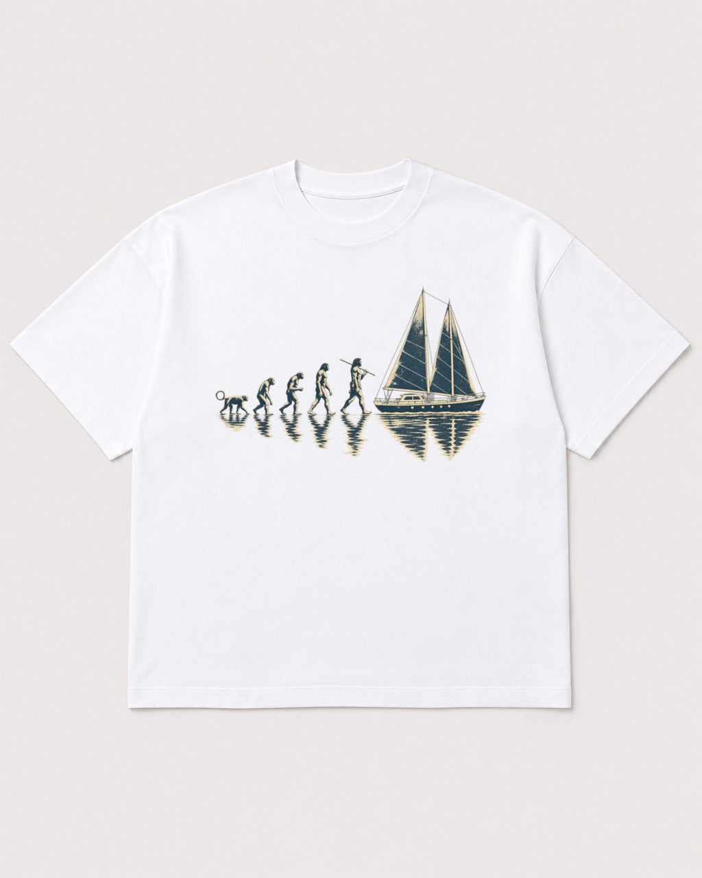 Mockup Boxy Heavyweight Tee White product