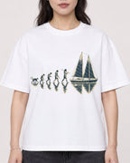 Mockup Boxy Heavyweight Tee White female close-up 03