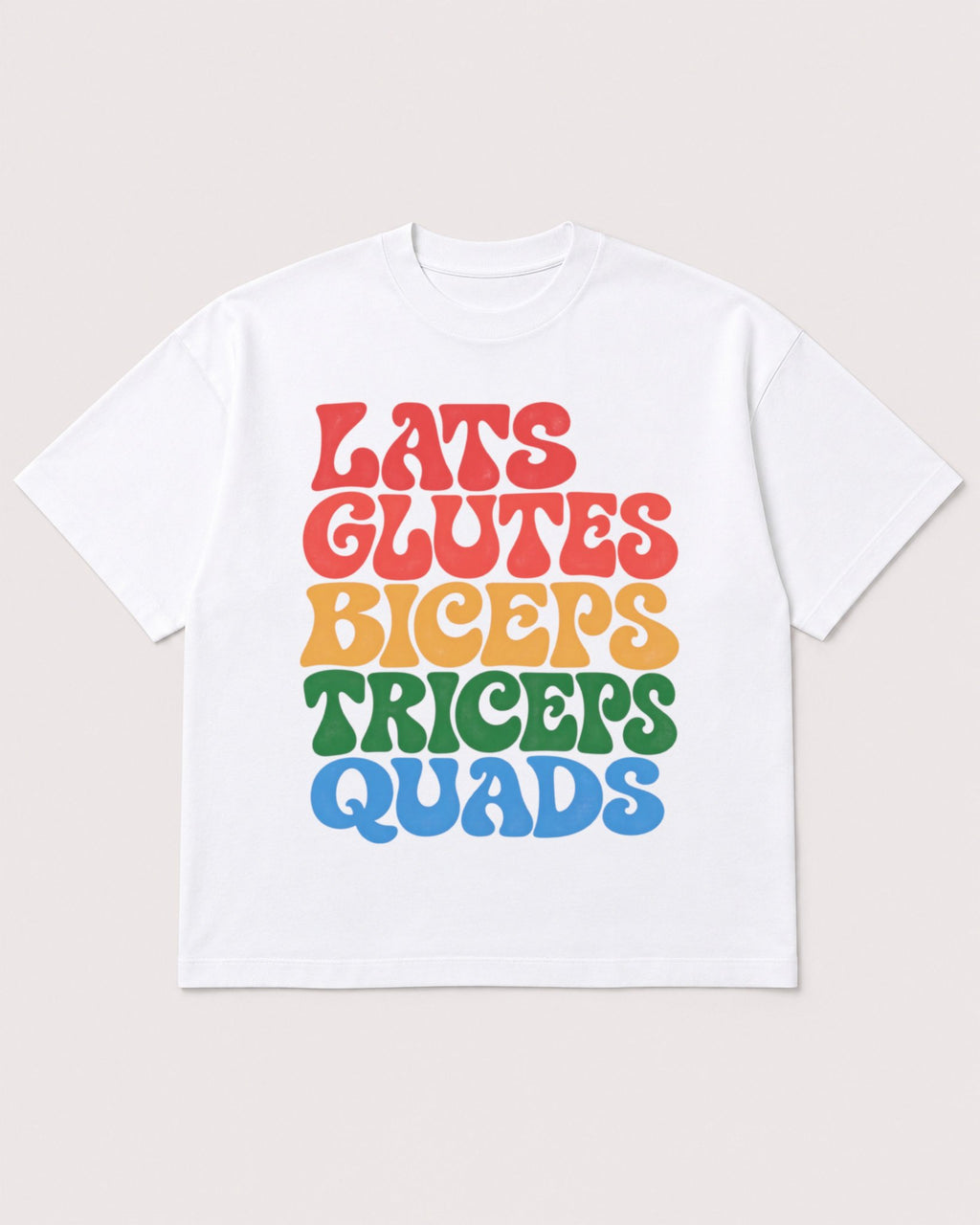 Mockup Boxy Heavyweight Tee White product