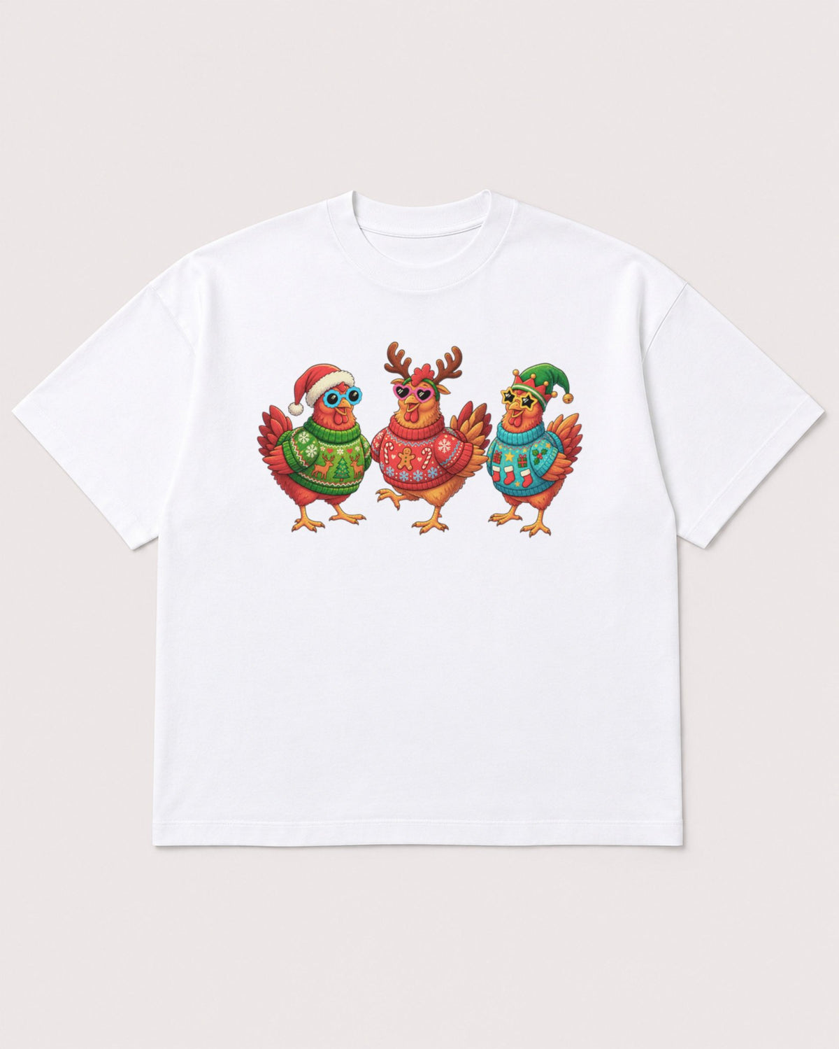 Mockup Boxy Heavyweight Tee White product