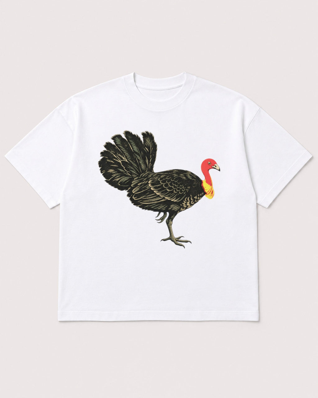 Mockup Boxy Heavyweight Tee White product