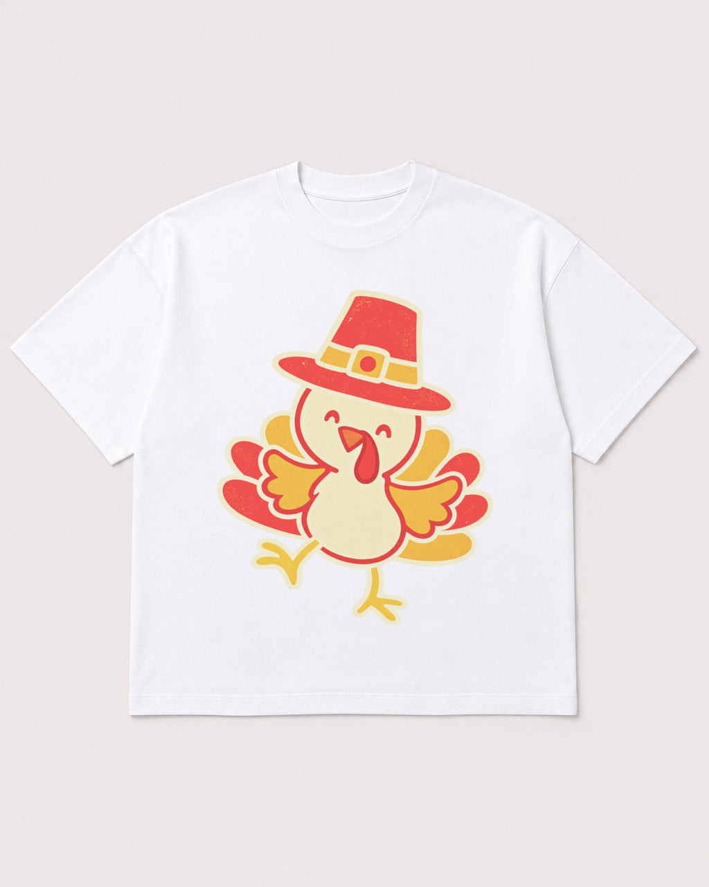 Mockup Boxy Heavyweight Tee White product