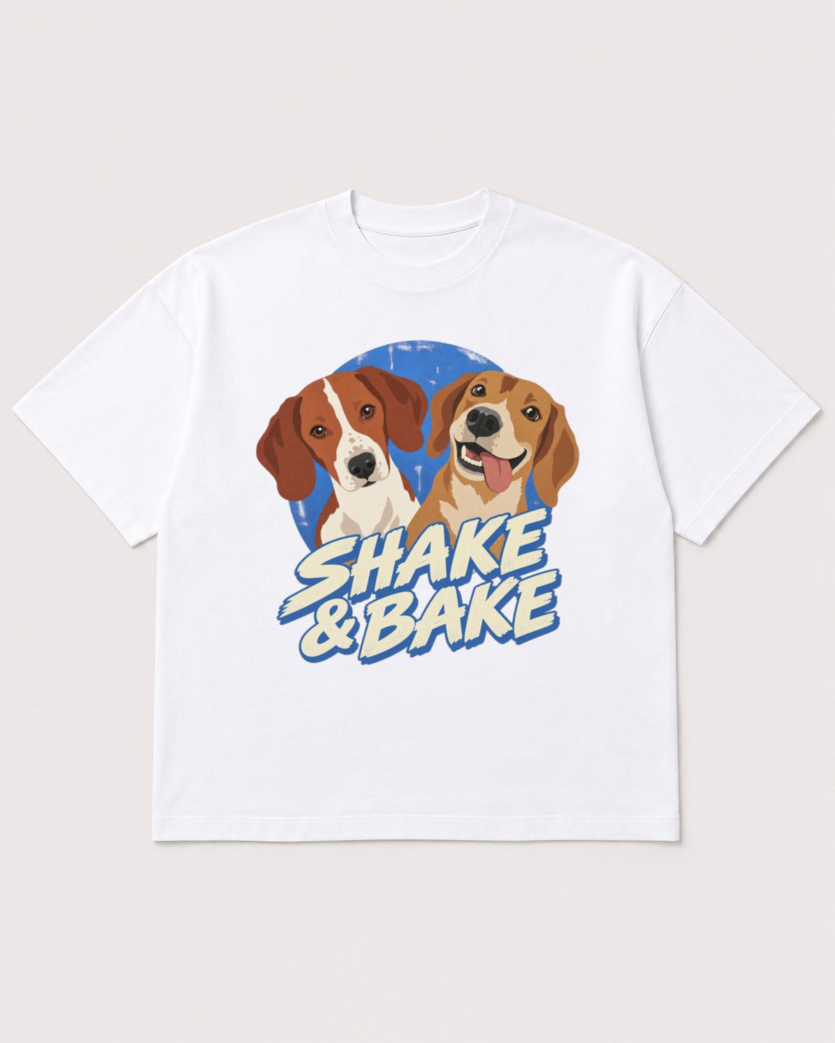Mockup Boxy Heavyweight Tee White product