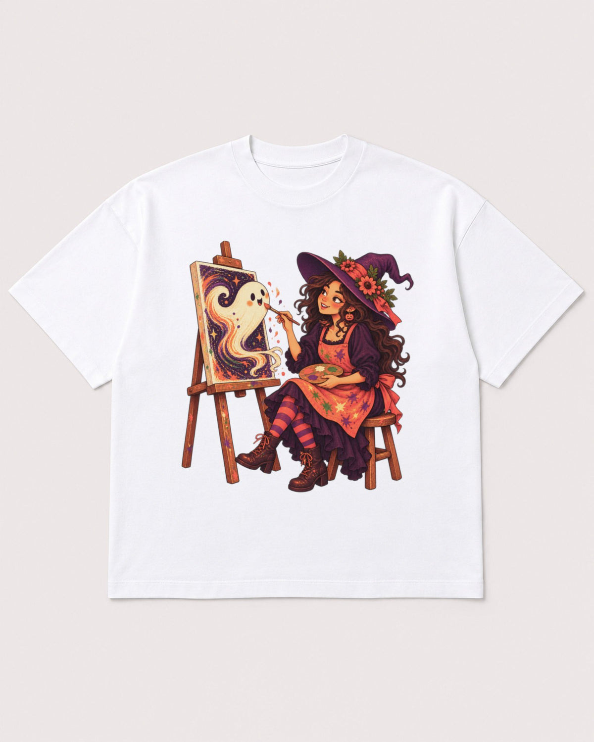 Mockup Boxy Heavyweight Tee White product