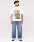 Mockup Boxy Heavyweight Tee White male full-body 02