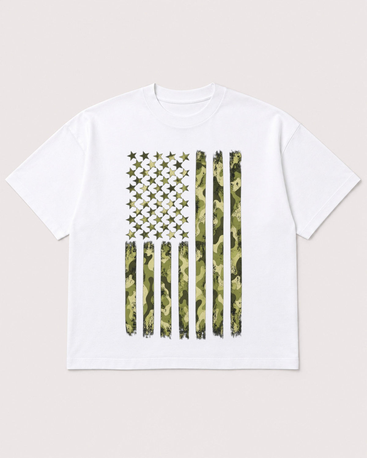 Mockup Boxy Heavyweight Tee White product