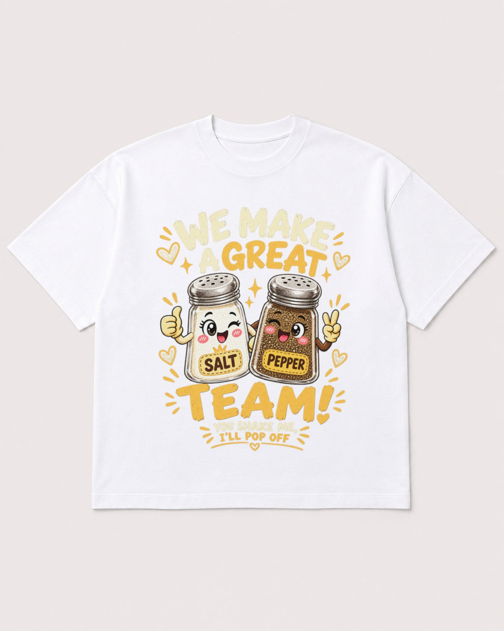 Mockup Boxy Heavyweight Tee White product