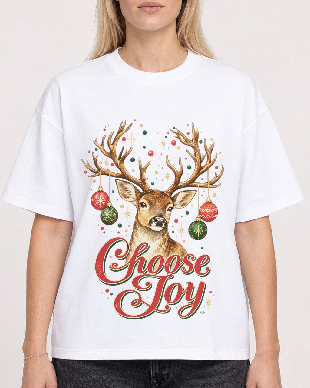 Mockup Boxy Heavyweight Tee White female close-up 08