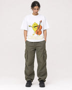 Mockup Boxy Heavyweight Tee White female full-body 17