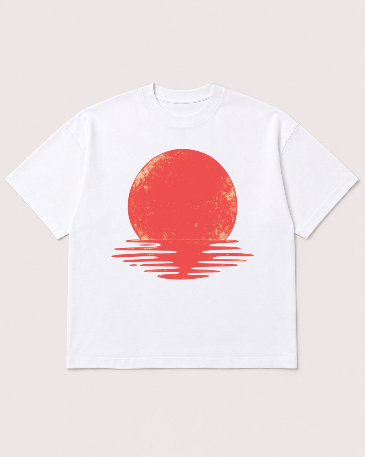Mockup Boxy Heavyweight Tee White product
