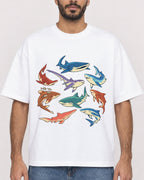 Mockup Boxy Heavyweight Tee White male close-up 07