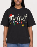 Mockup Boxy Heavyweight Tee Black female close-up 04