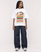 Mockup Boxy Heavyweight Tee White female full-body 04