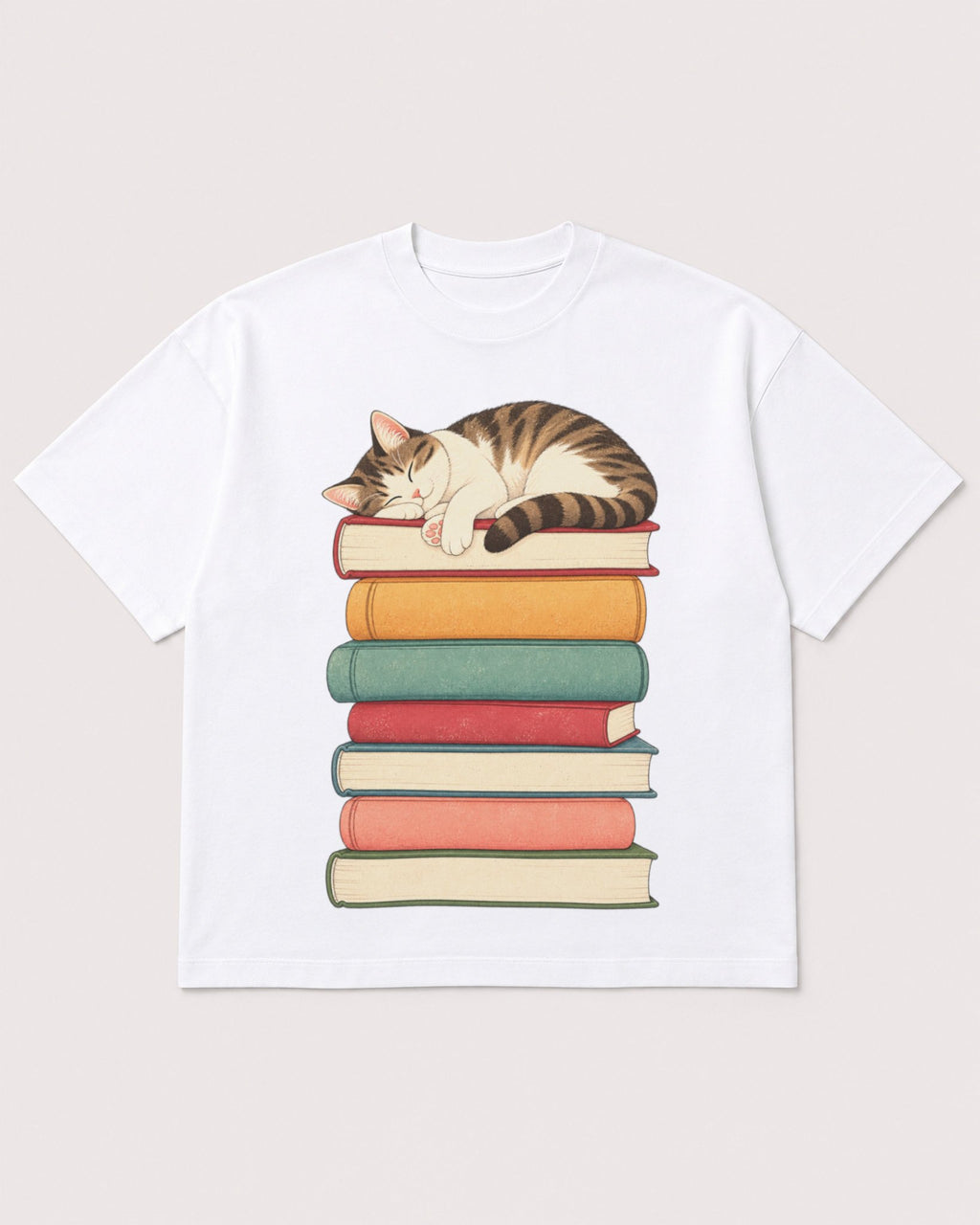 Mockup Boxy Heavyweight Tee White product