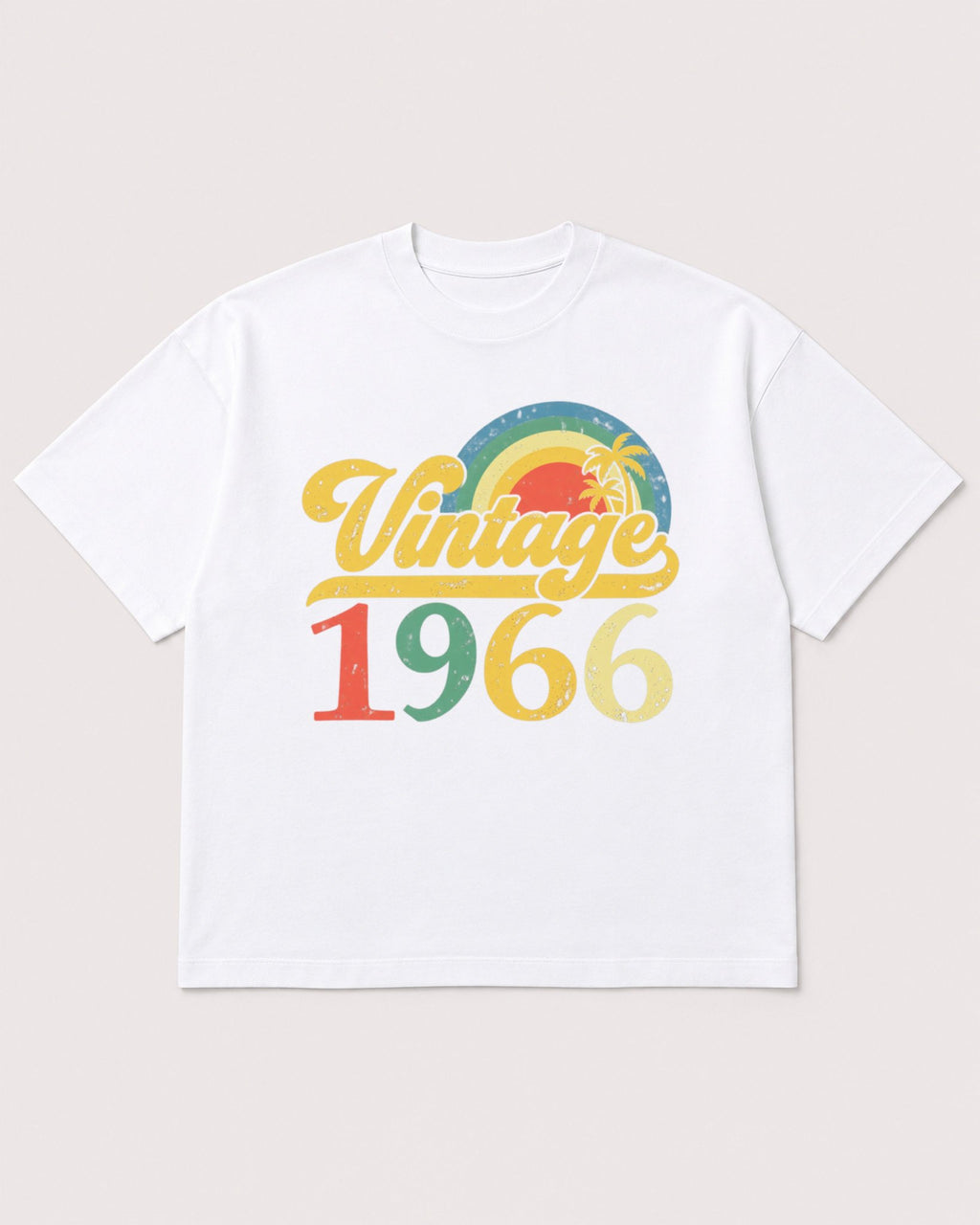 Mockup Boxy Heavyweight Tee White product