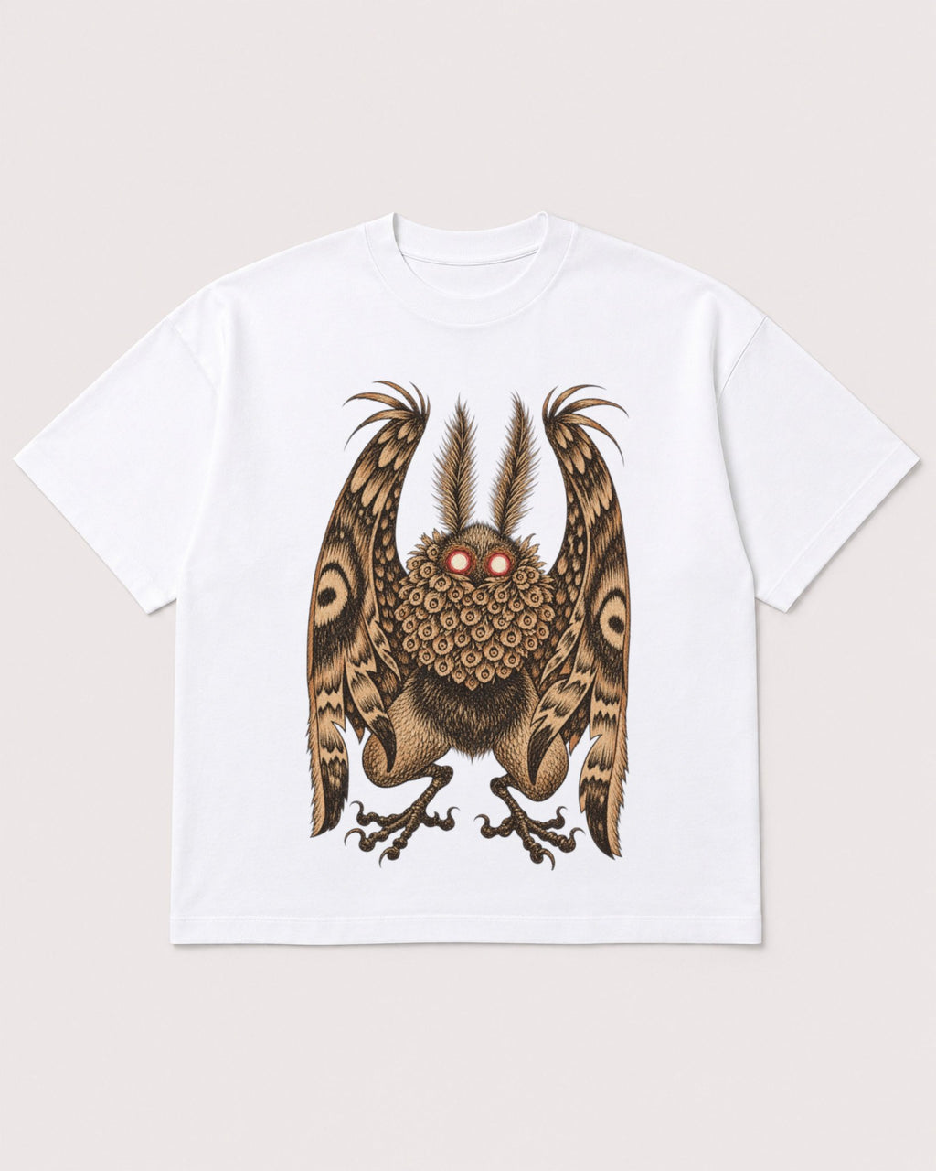 Mockup Boxy Heavyweight Tee White product