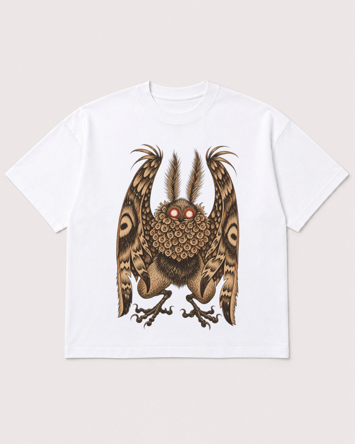 Mockup Boxy Heavyweight Tee White product