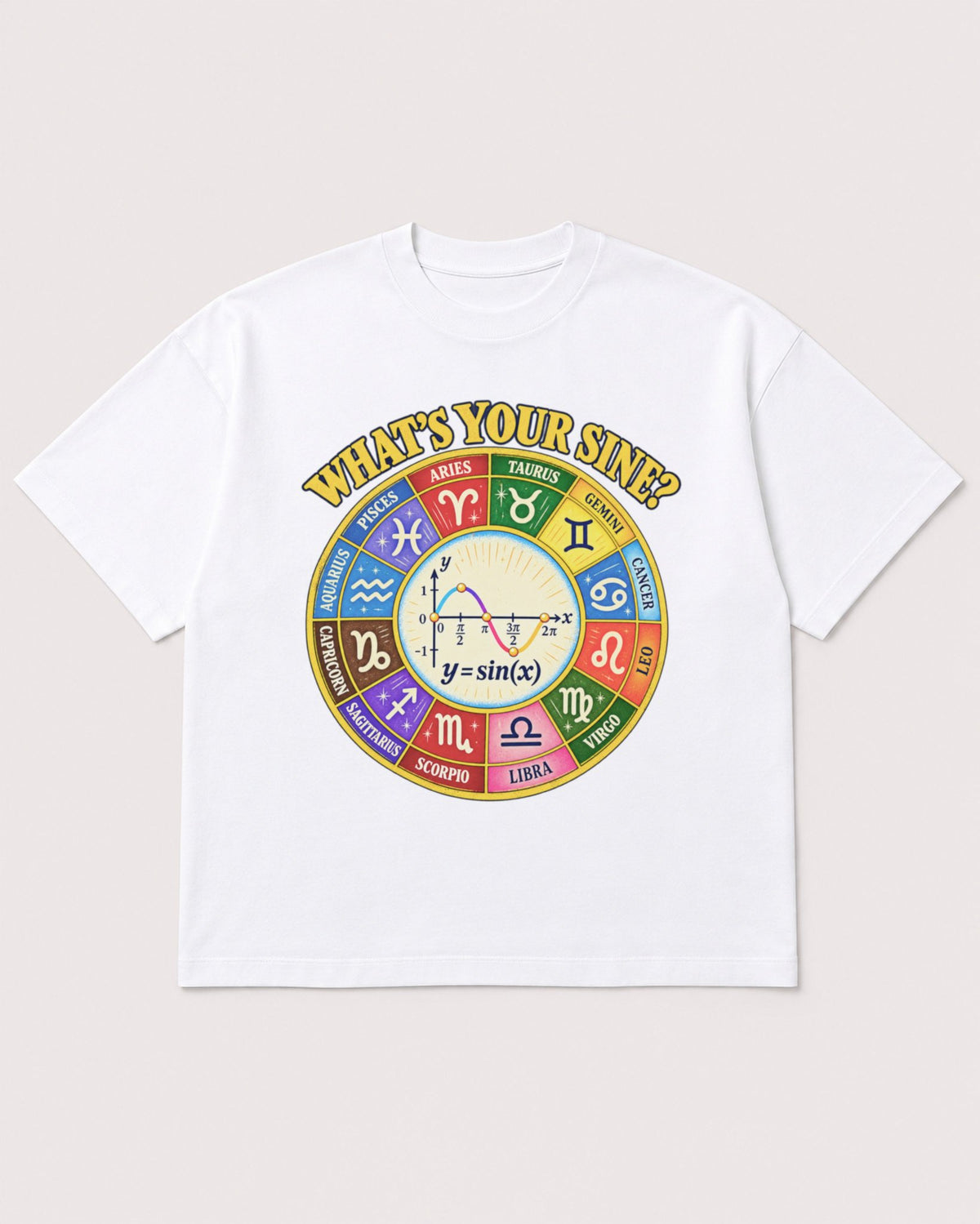 Mockup Boxy Heavyweight Tee White product