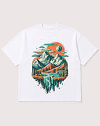 Mockup Boxy Heavyweight Tee White product