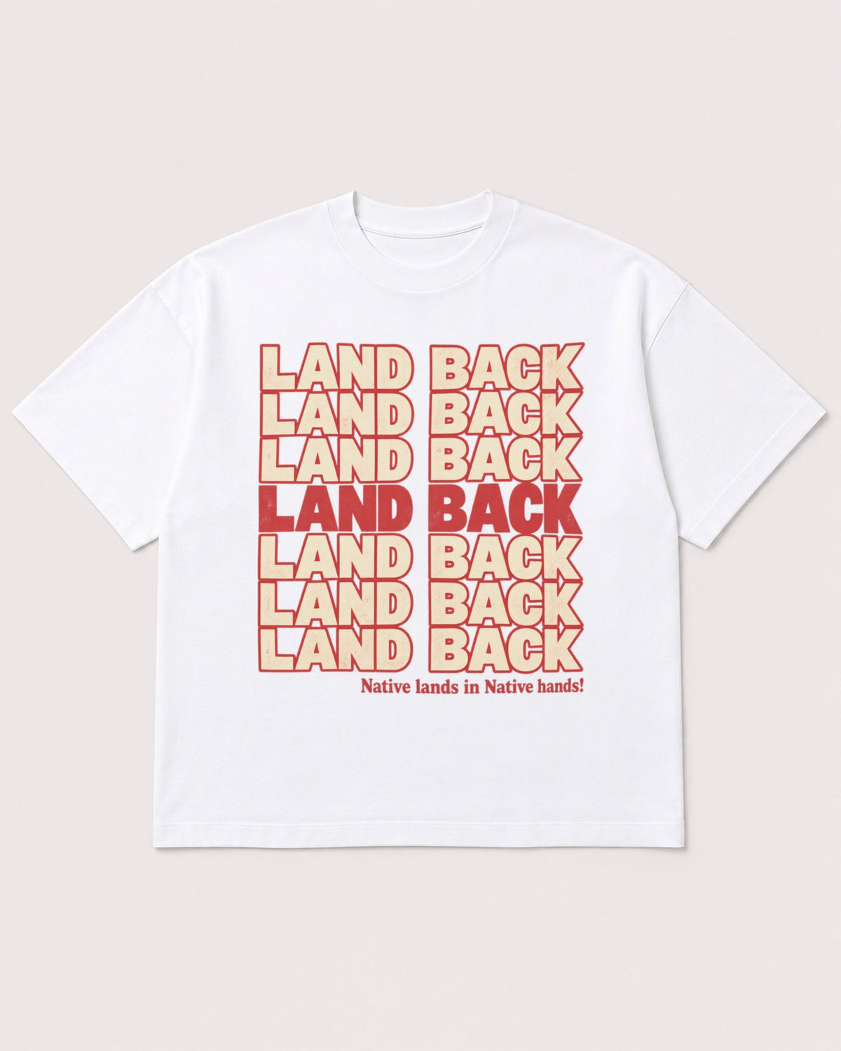 Mockup Boxy Heavyweight Tee White product
