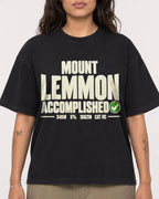 Mockup Boxy Heavyweight Tee Black female close-up 06