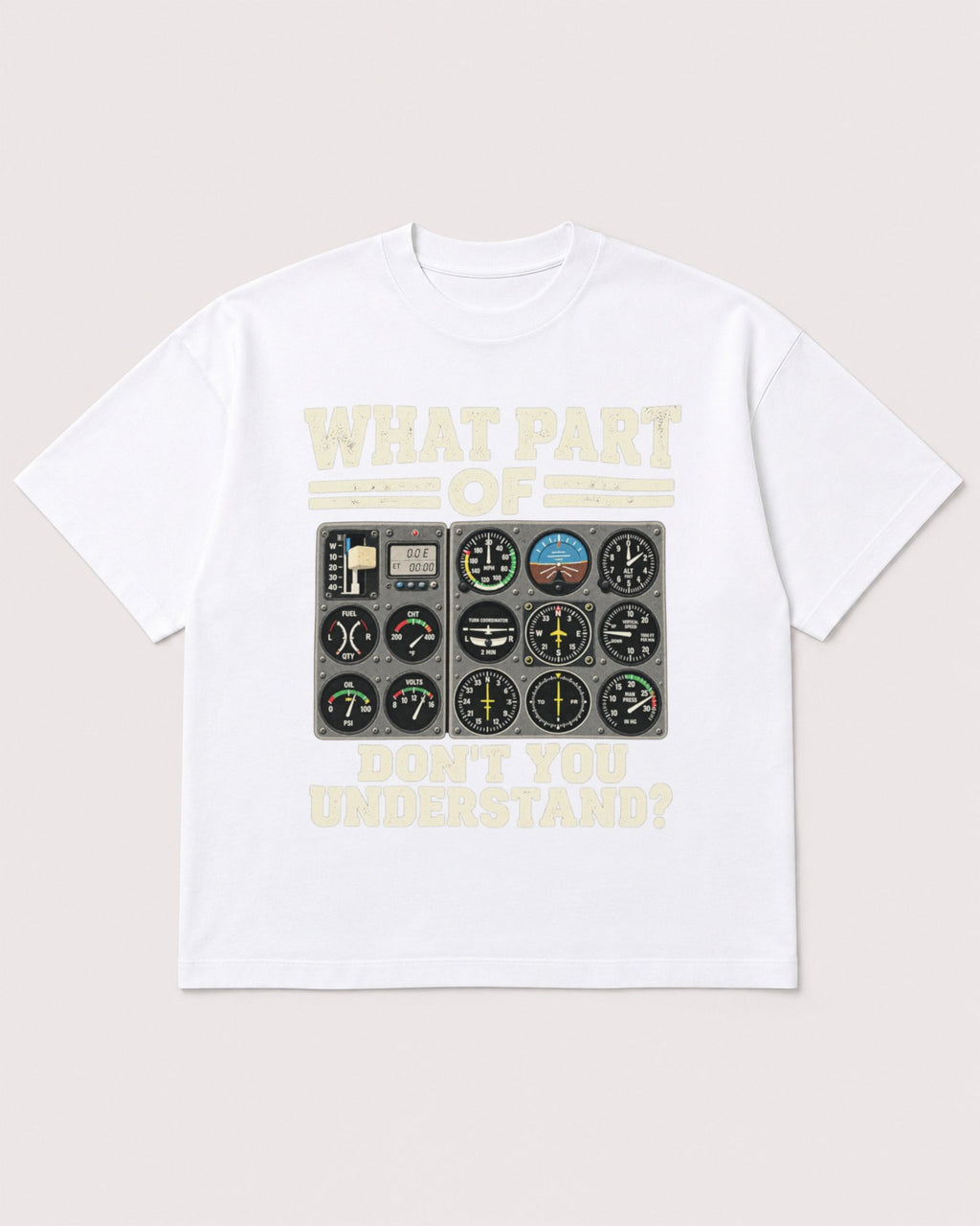 Mockup Boxy Heavyweight Tee White product