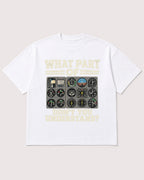 Mockup Boxy Heavyweight Tee White product