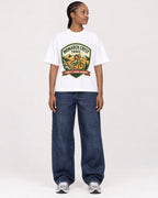 Mockup Boxy Heavyweight Tee White female full-body 44