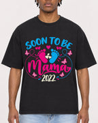 Mockup Boxy Heavyweight Tee Black male close-up 05