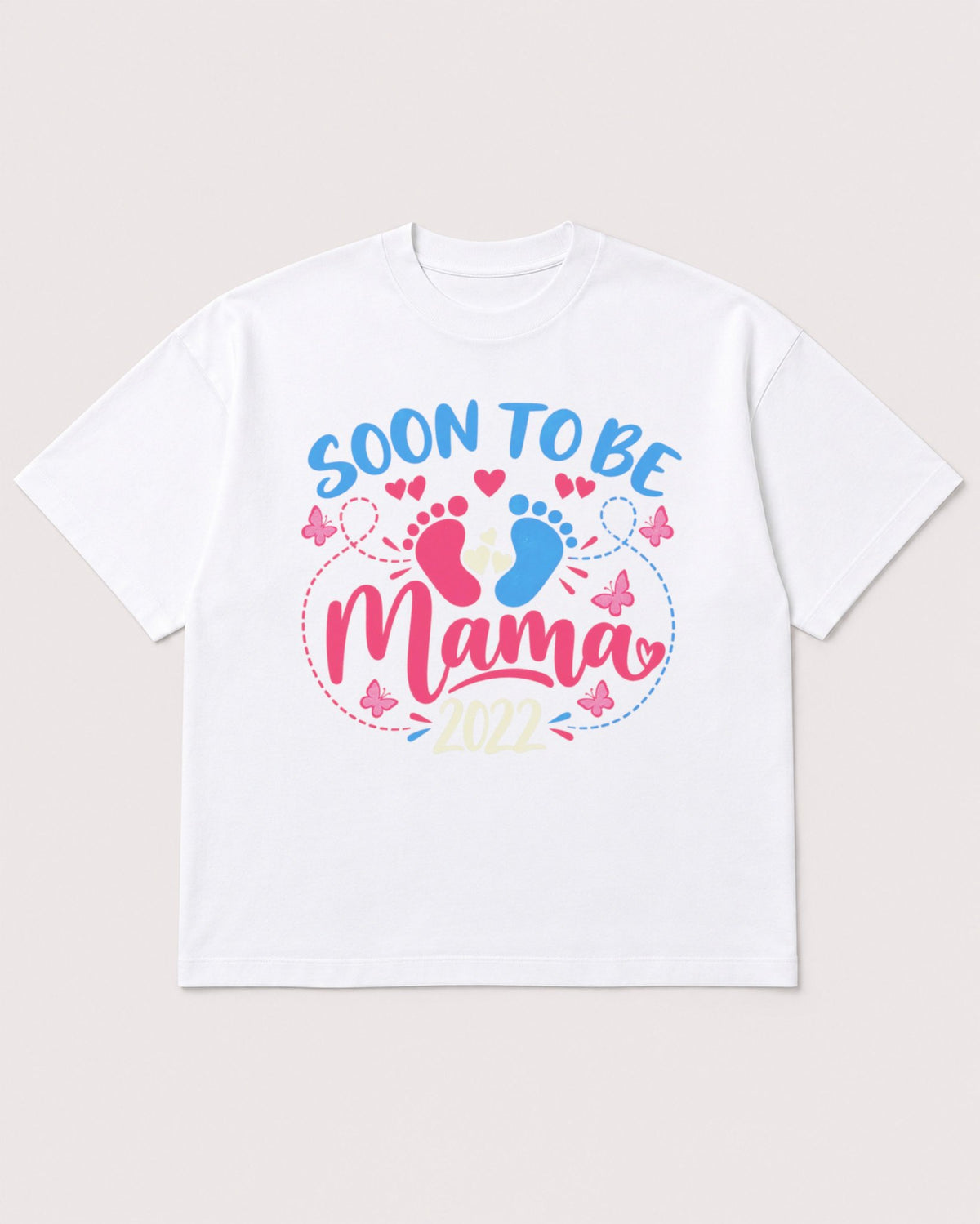 Mockup Boxy Heavyweight Tee White product