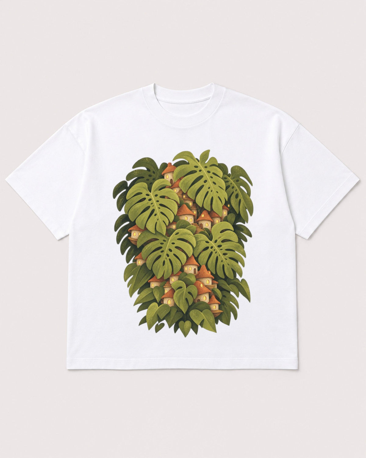 Mockup Boxy Heavyweight Tee White product