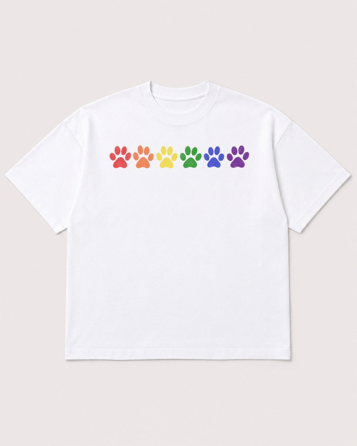 Mockup Boxy Heavyweight Tee White product