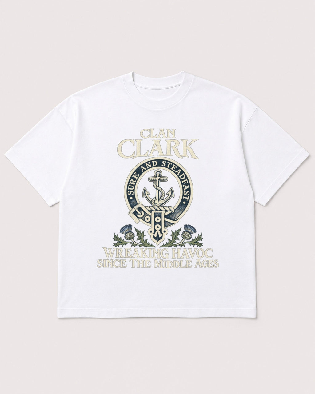 Mockup Boxy Heavyweight Tee White product