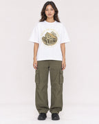 Mockup Boxy Heavyweight Tee White female full-body 02
