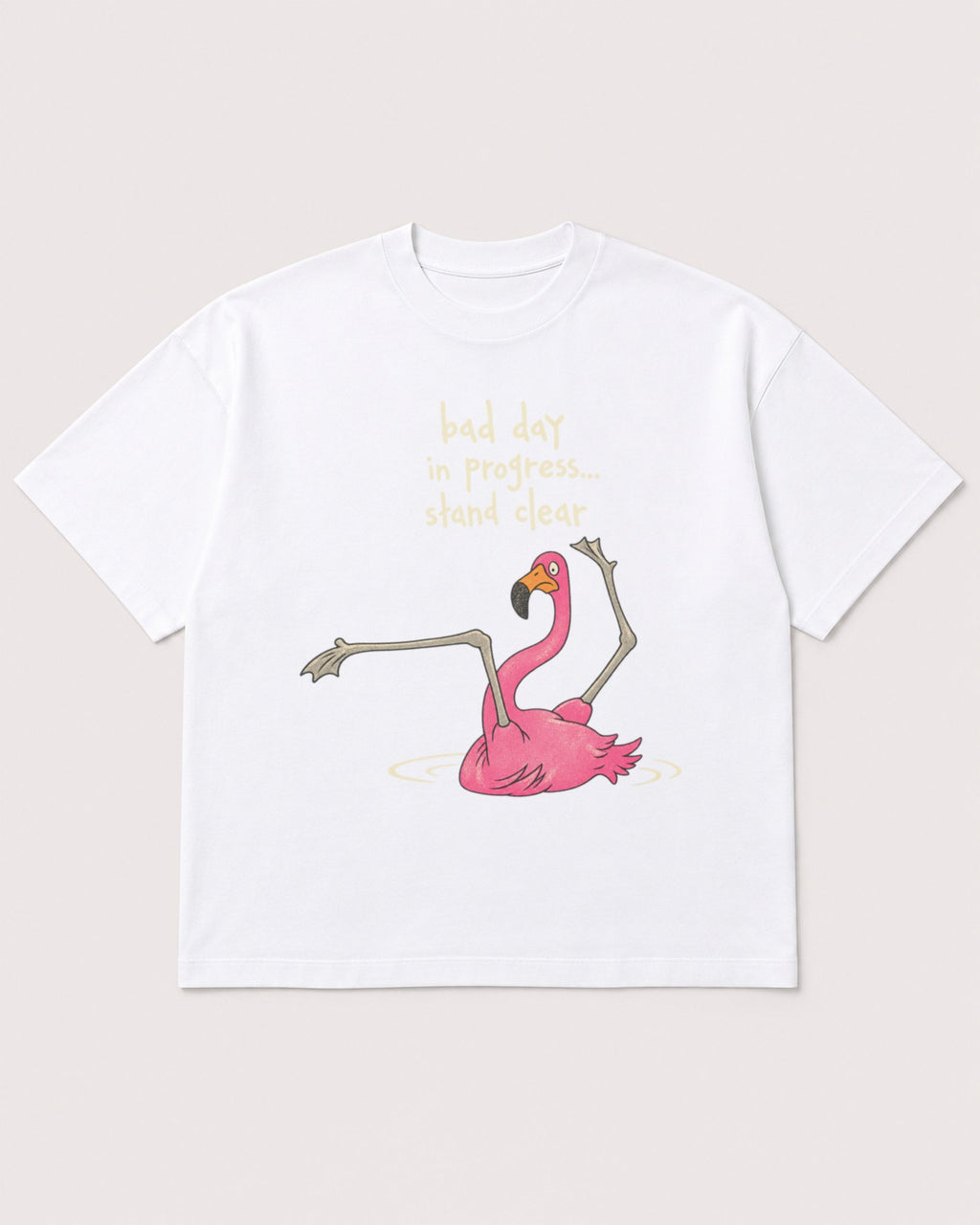Mockup Boxy Heavyweight Tee White product