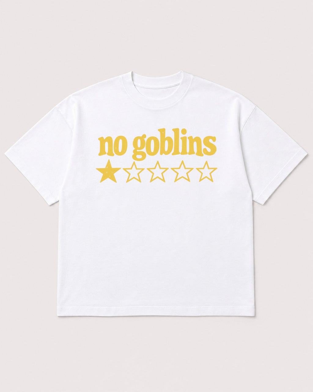 Mockup Boxy Heavyweight Tee White product