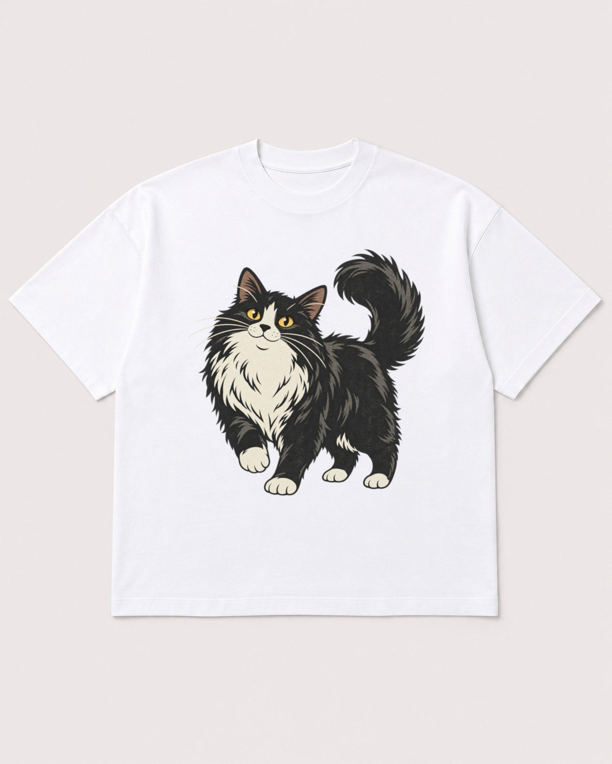 Mockup Boxy Heavyweight Tee White product