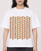 Mockup Boxy Heavyweight Tee White female close-up 03